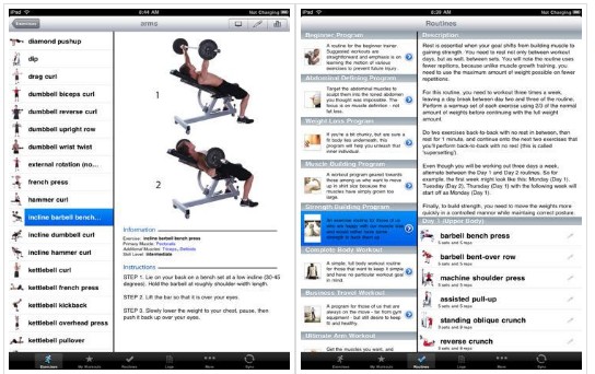 fitness hd ipad app
